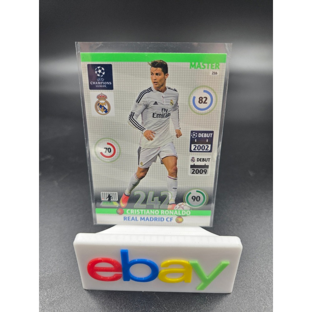 Cristiano Ronaldo Panini Adrenalyn XL 2014-15 Real Madrid Master Card 216 CR7